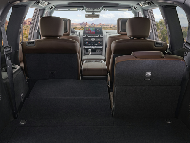 Interior view inside of a 2024 Nissan Armada | Nissan Dealer in Norfolk, VA | Banister Nissan of Norfolk