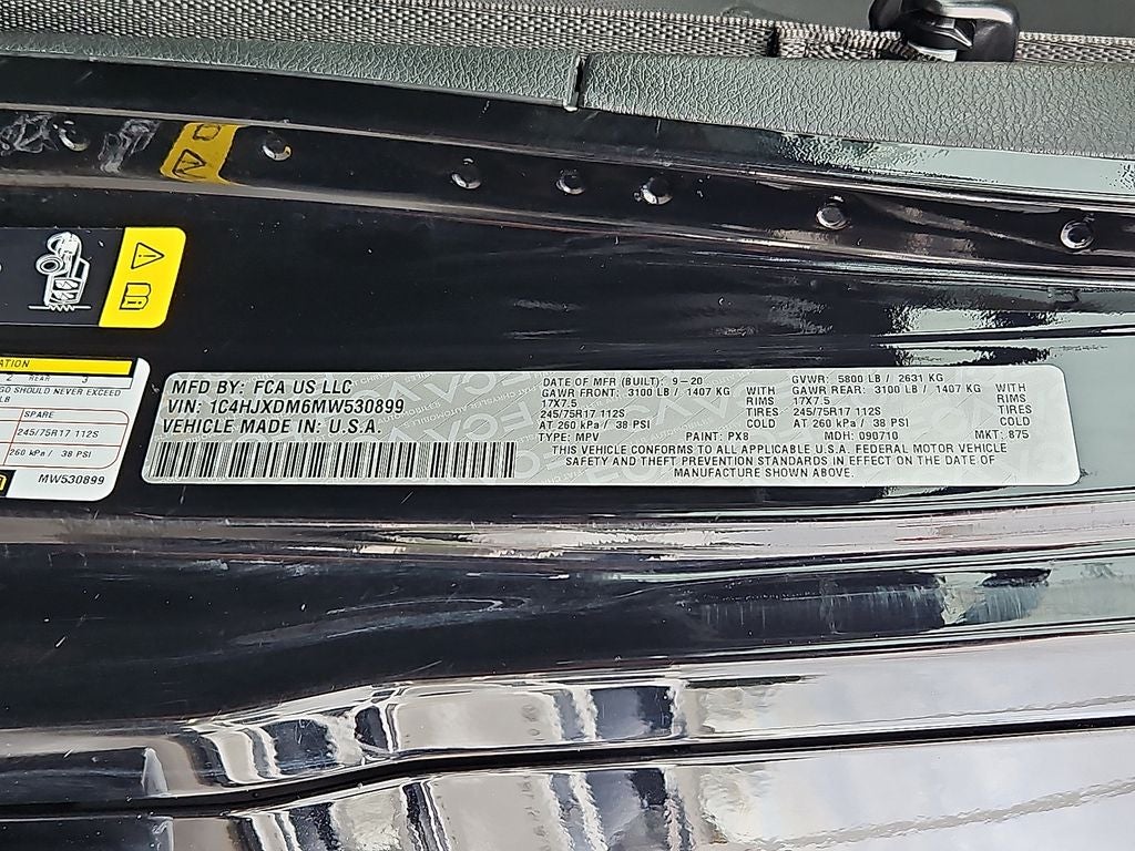 2021 Jeep Wrangler Unlimited Sport