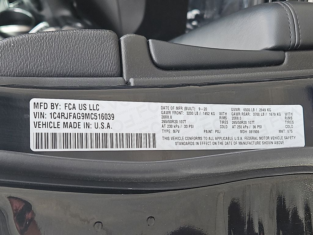 2021 Jeep Grand Cherokee Laredo X