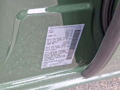 2026 Nissan Frontier SV