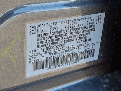 2026 Nissan Sentra SV