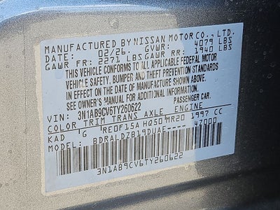 2026 Nissan Sentra SV