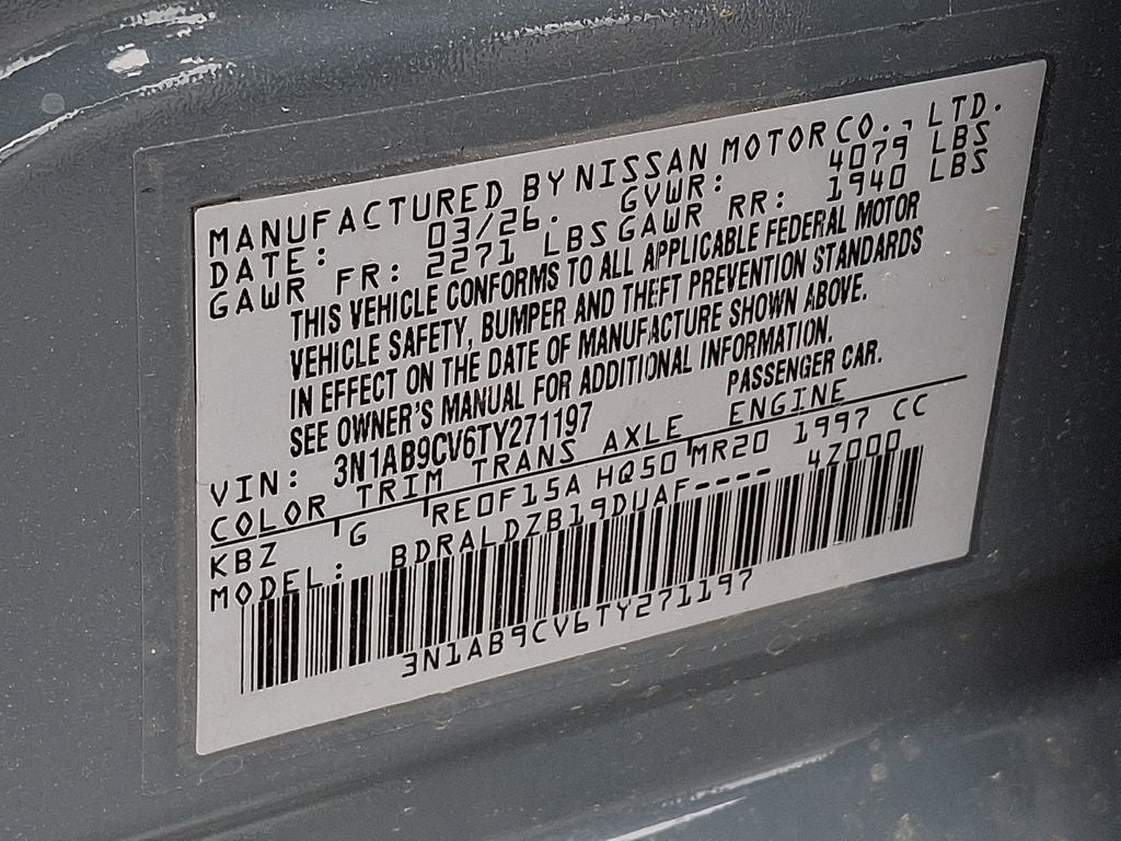 2026 Nissan Sentra SV