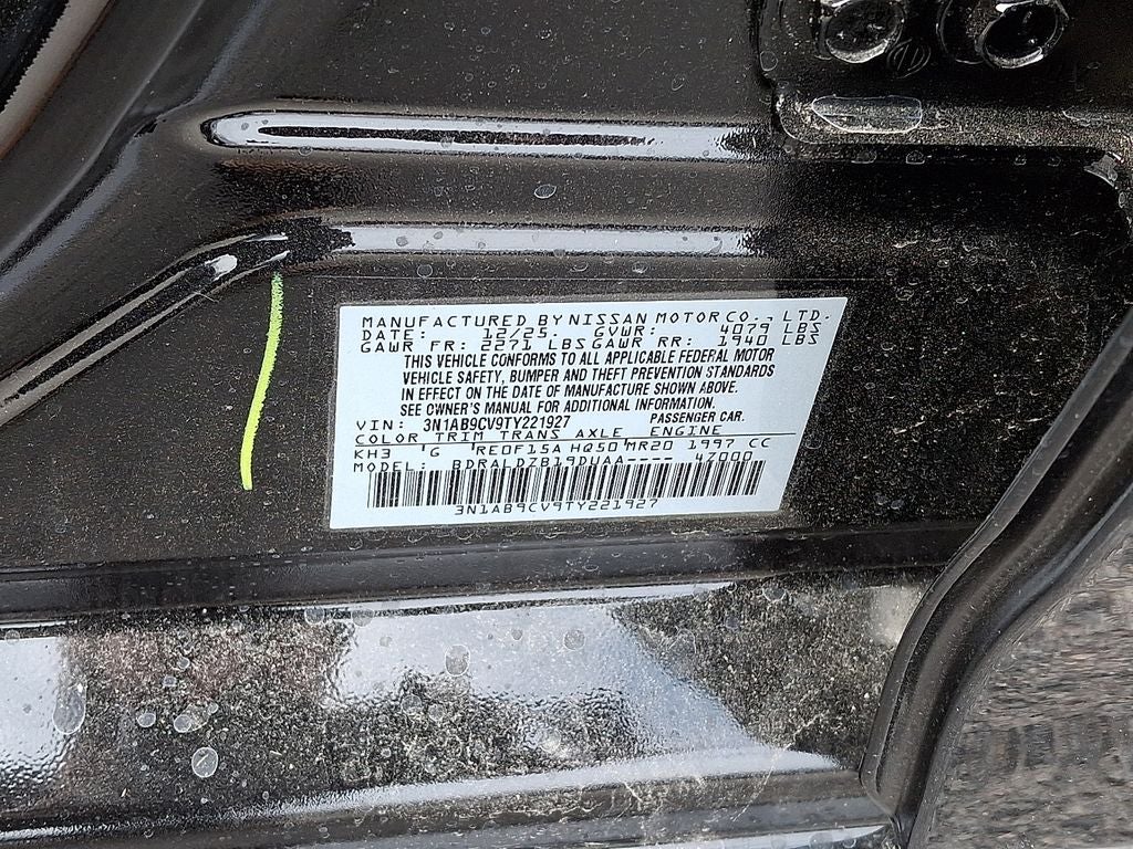 2026 Nissan Sentra SV