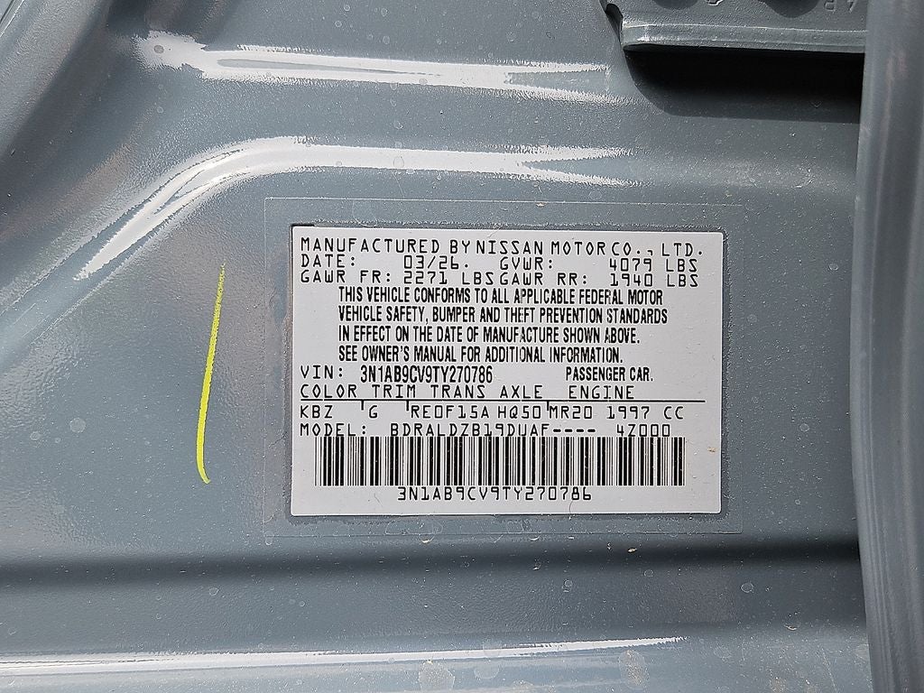 2026 Nissan Sentra SV