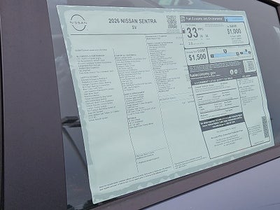 2026 Nissan Sentra SV