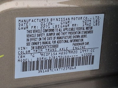 2026 Nissan Sentra SV