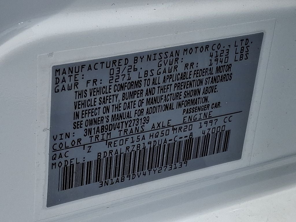 2026 Nissan Sentra SR