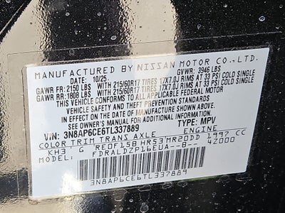 2026 Nissan Kicks SV