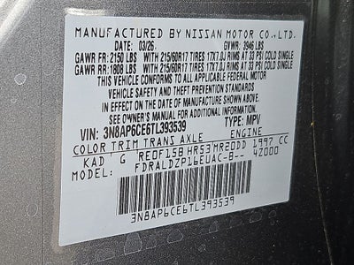 2026 Nissan Kicks SV