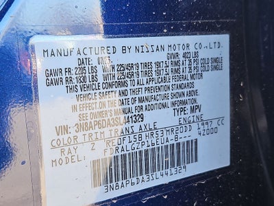 2025 Nissan Kicks SR