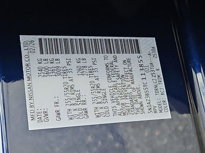 2026 Nissan Murano SV