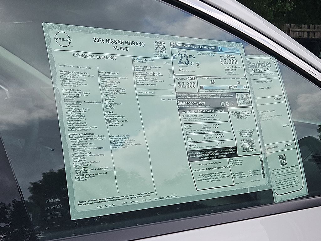 2025 Nissan Murano SL