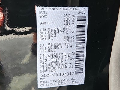 2026 Nissan Murano SL