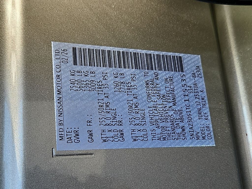 2026 Nissan Murano Platinum