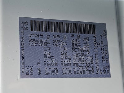 2026 Nissan Murano Platinum