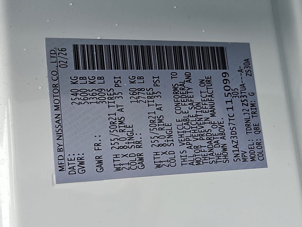 2026 Nissan Murano Platinum