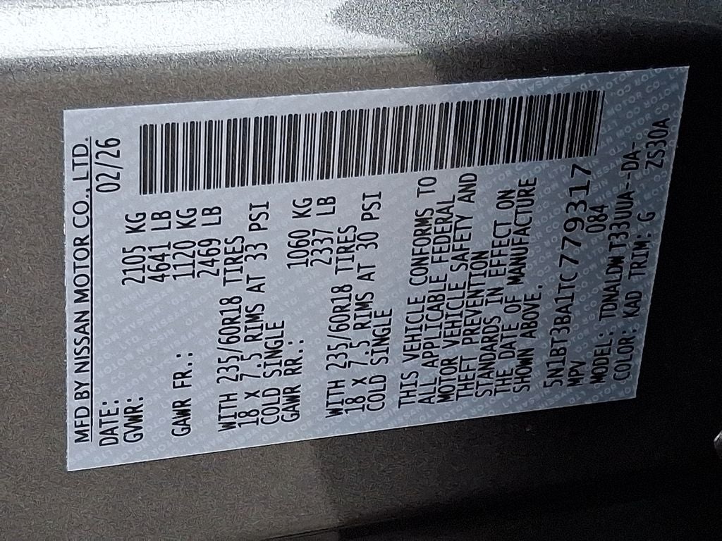 2026 Nissan Rogue SV