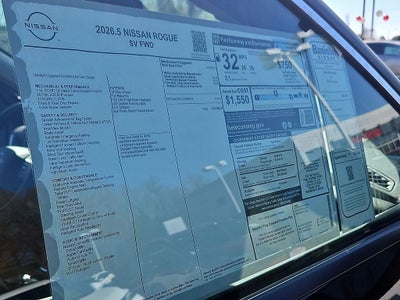 2026 Nissan Rogue SV