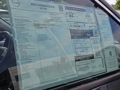 2026 Nissan Rogue SV