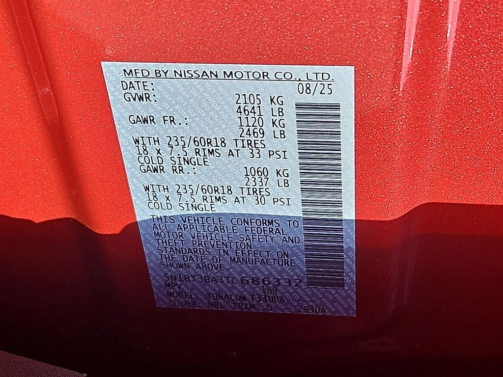 2026 Nissan Rogue SV