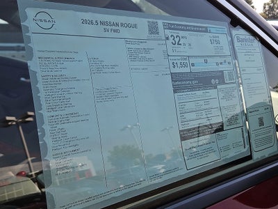 2026 Nissan Rogue SV