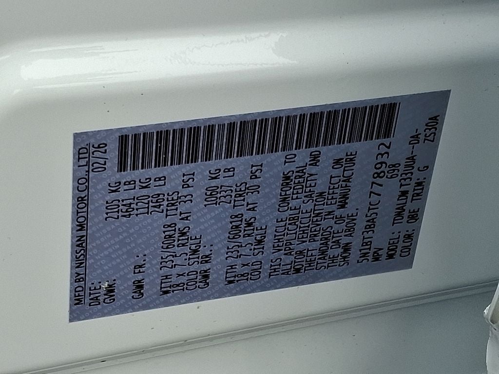 2026 Nissan Rogue SV