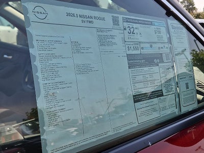 2026 Nissan Rogue SV