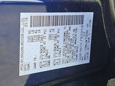 2026 Nissan Rogue SV