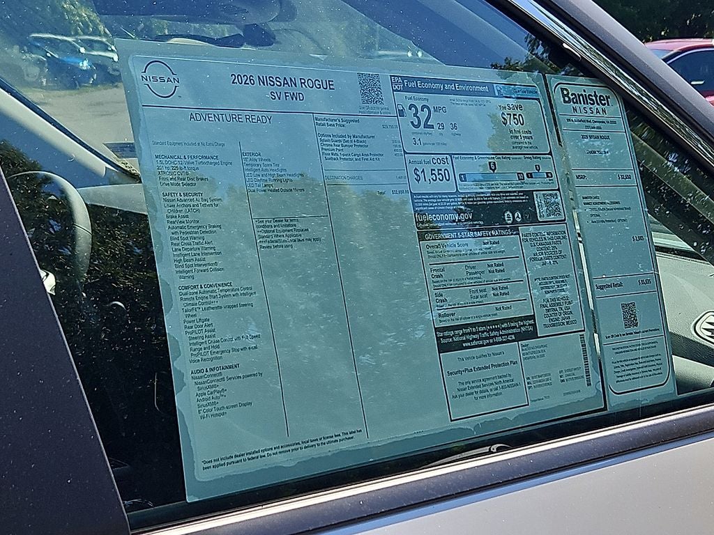 2026 Nissan Rogue SV