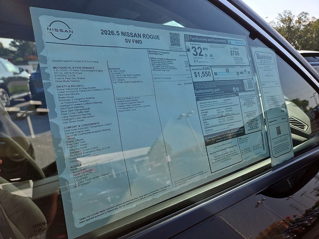 2026 Nissan Rogue SV
