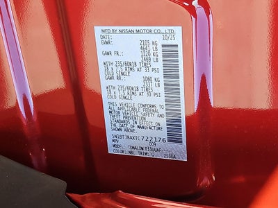 2026 Nissan Rogue SV