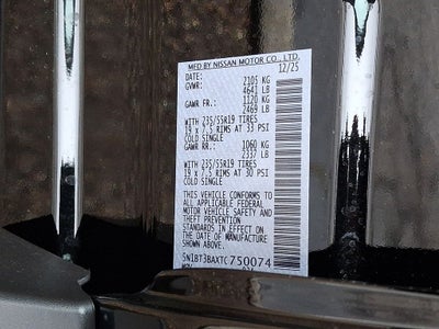 2026 Nissan Rogue Dark Armor