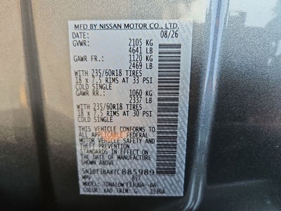 2026 Nissan Rogue SV