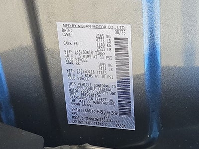 2026 Nissan Rogue SV