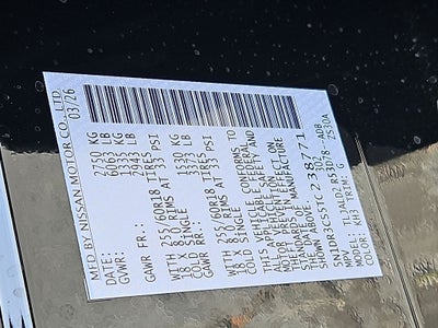 2026 Nissan Pathfinder SL