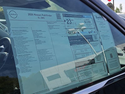 2026 Nissan Pathfinder SL