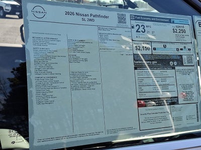 2026 Nissan Pathfinder SL
