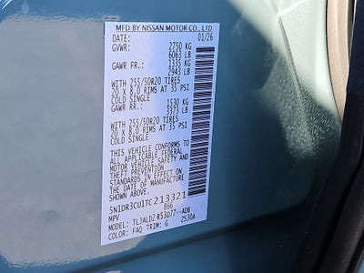 2026 Nissan Pathfinder SL