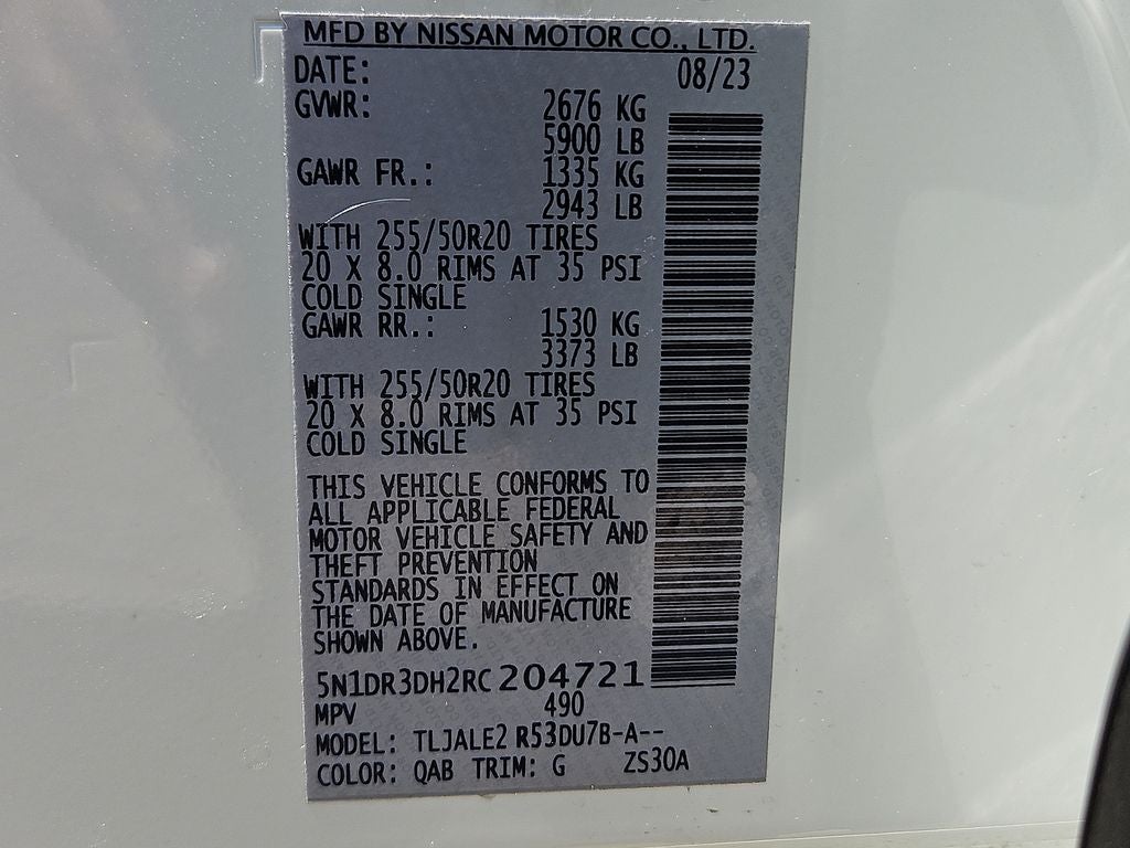2024 Nissan Pathfinder Platinum