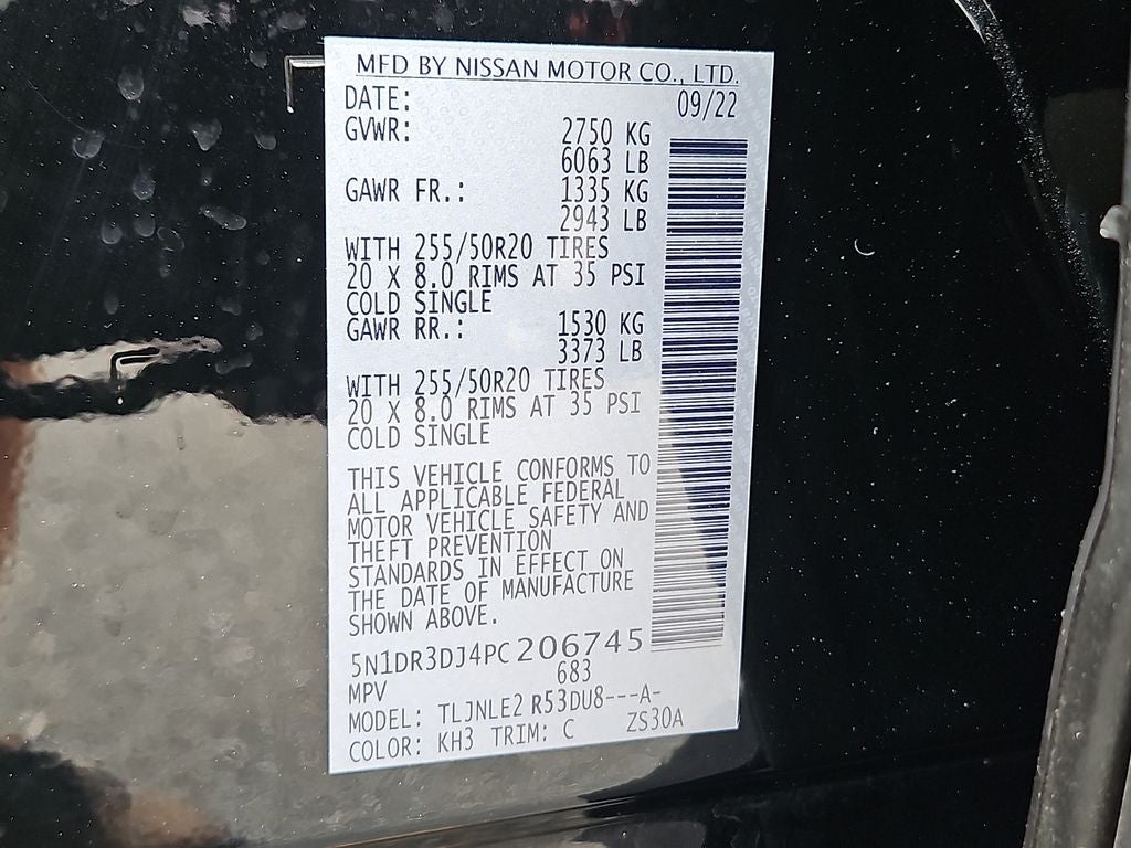 2023 Nissan Pathfinder Platinum