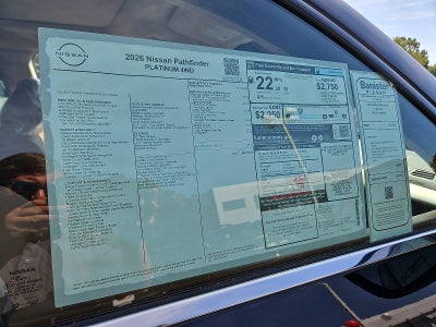 2026 Nissan Pathfinder Platinum