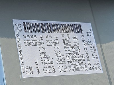 2026 Nissan Pathfinder Platinum