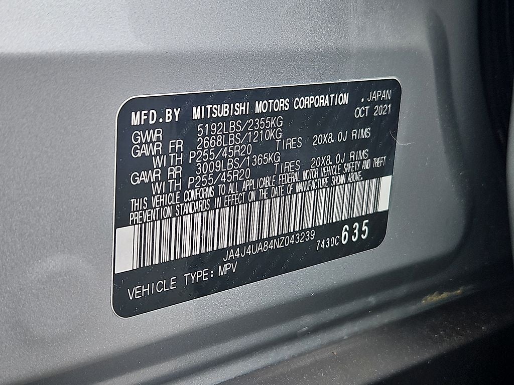 2022 Mitsubishi Outlander SE