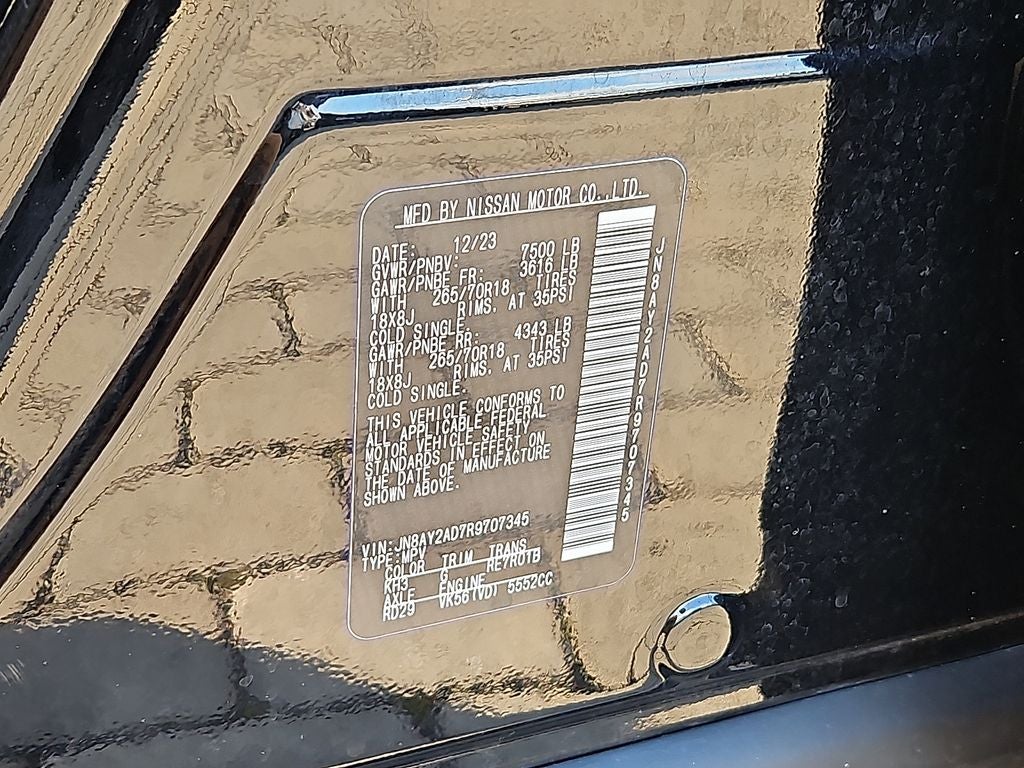 2024 Nissan Armada SV