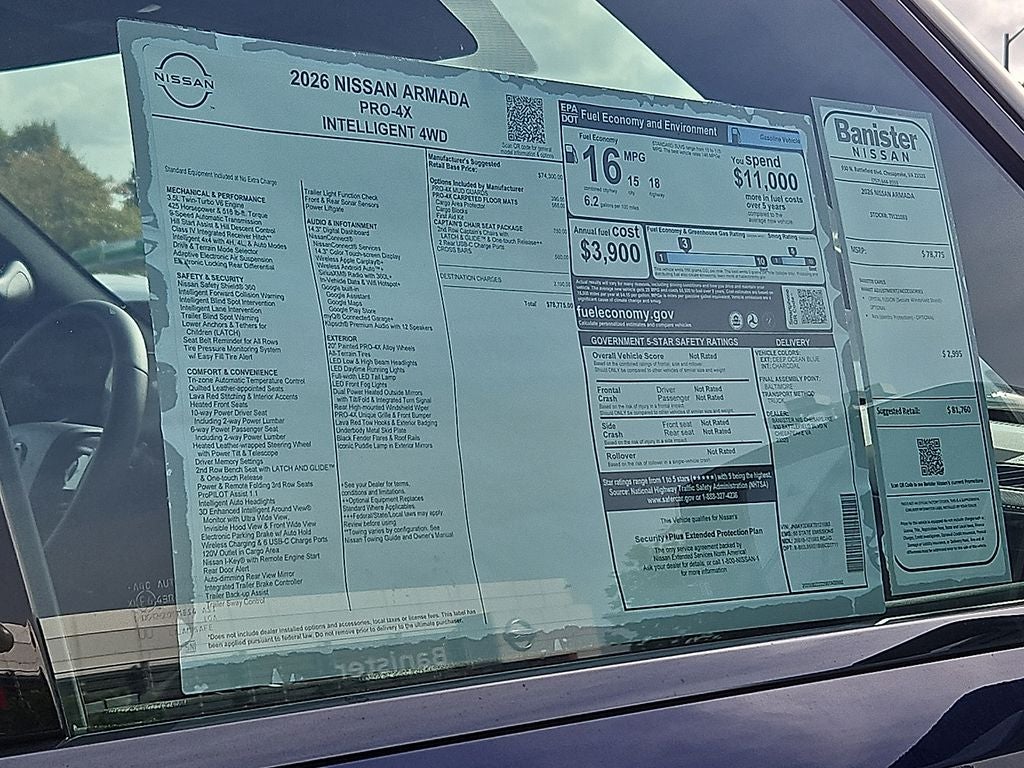 2026 Nissan Armada PRO-4X