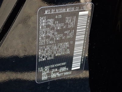 2025 Nissan Armada PRO-4X