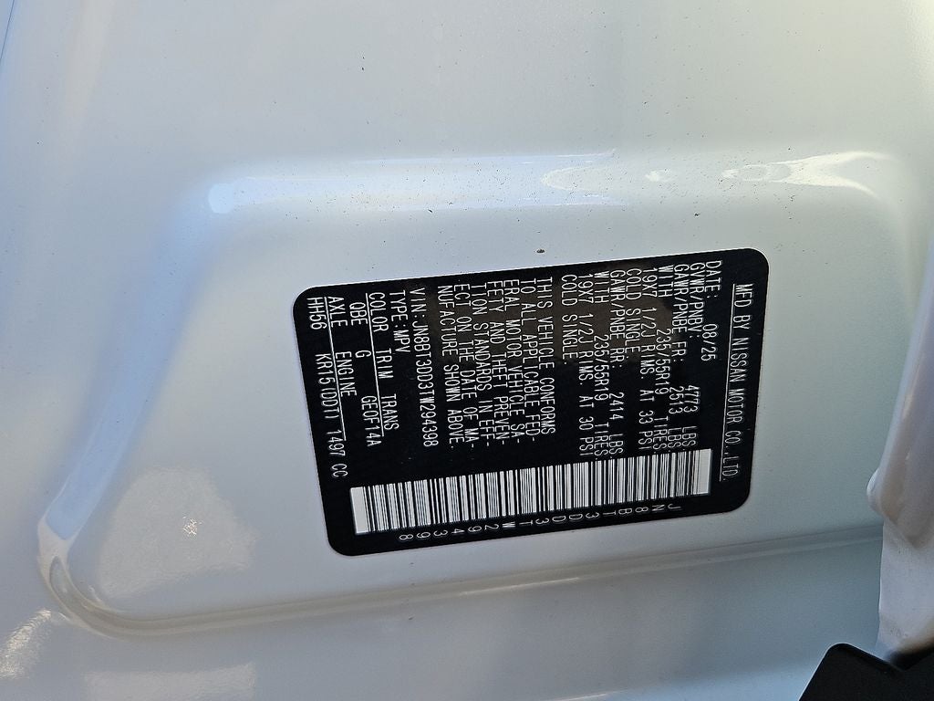 2026 Nissan Rogue Platinum