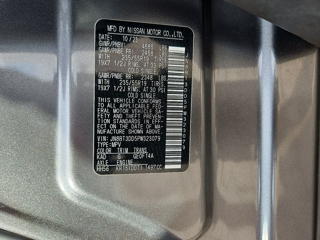 2023 Nissan Rogue Platinum