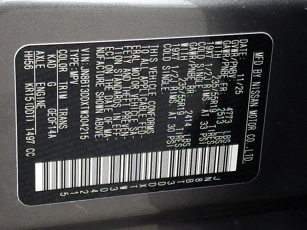 2026 Nissan Rogue Platinum